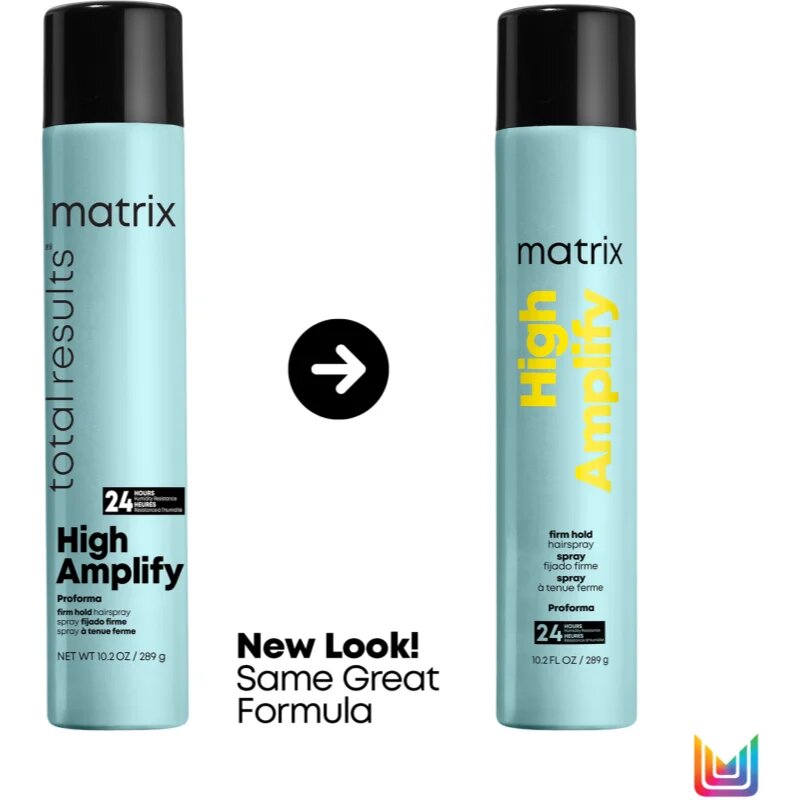 Matrix High Amplify lak za lase za ekstra močno utrjevanje 400 ml