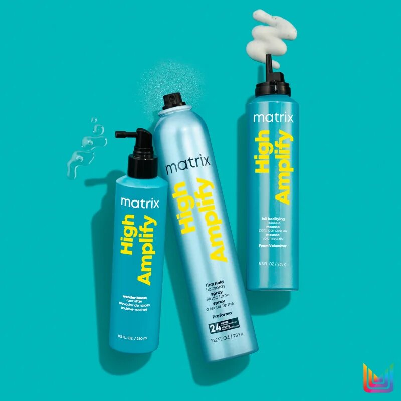 Matrix High Amplify lak za lase za ekstra močno utrjevanje 400 ml