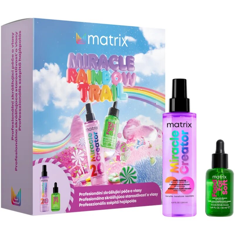 Matrix Miracle Creator + Food for Soft darilni set za lase