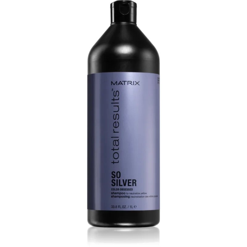 Matrix So Silver šampon za nevtralizacijo rumenih odtenkov 1000 ml