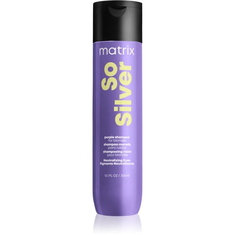 Matrix So Silver šampon za nevtralizacijo rumenih odtenkov 300 ml