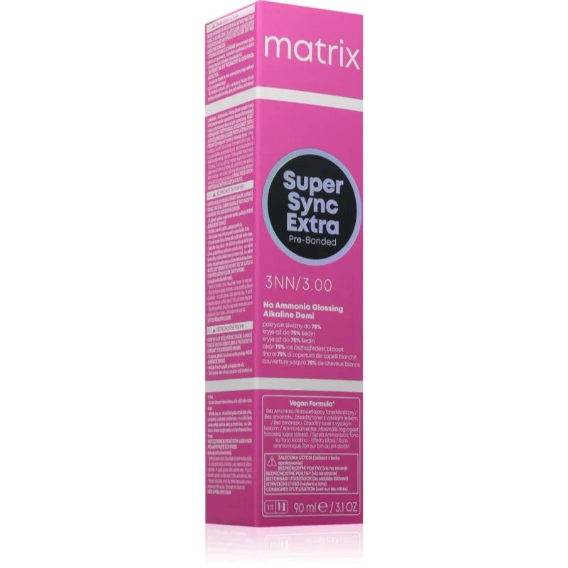 Matrix Super Sync Extra Pre-Bonded začasna barva za lase odtenek 90 ml