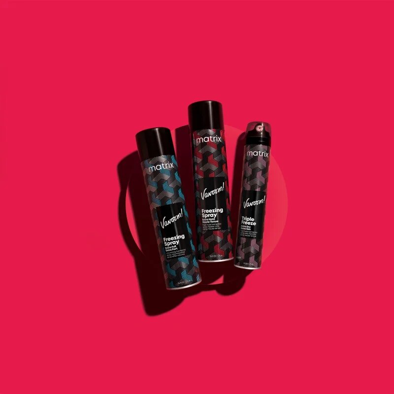 Matrix Vavoom Freezing Spray lak za lase z ekstra močnim utrjevanjem 500 ml