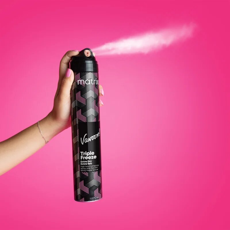 Matrix Vavoom Triple Freeze Extra Dry lak za lase z ekstra močnim utrjevanjem 300 ml