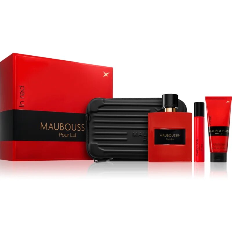 Mauboussin Pour Lui In Red darilni set za moške