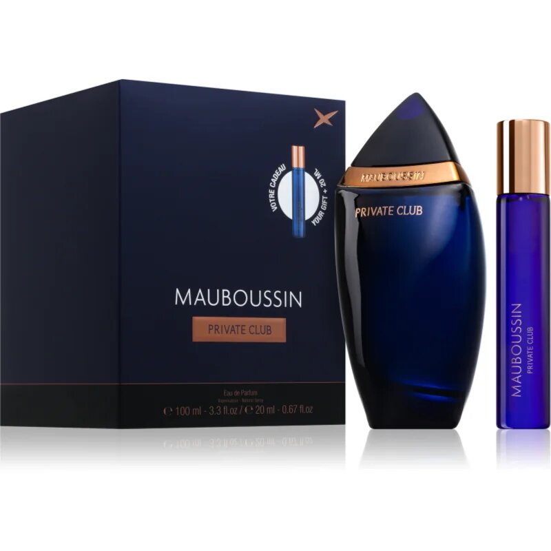 Mauboussin Private Club darilni set za moške