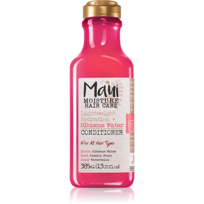 Maui Moisture Lightweight Hydration + Hibiscus Water balzam za vse tipe las 385 ml