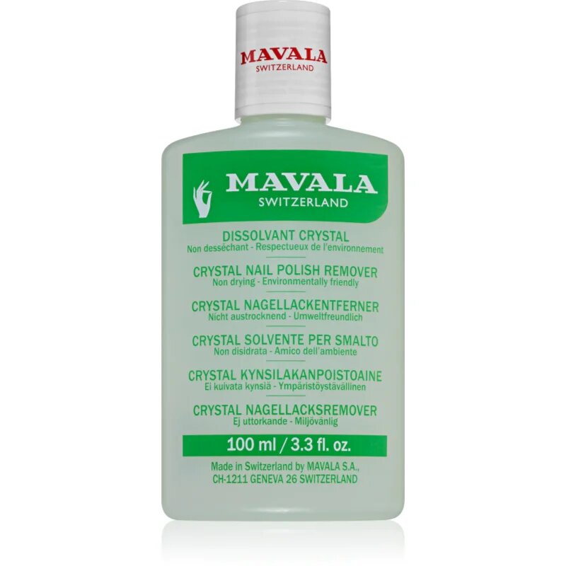 Mavala Crystal Nail Polish Remover odstranjevalec laka za nohte brez acetona 100 ml