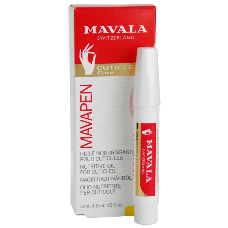 Mavala Cuticle Care Mavapen hranilno olje za nohte in obnohtno kožo v svinčniku 4.5 ml