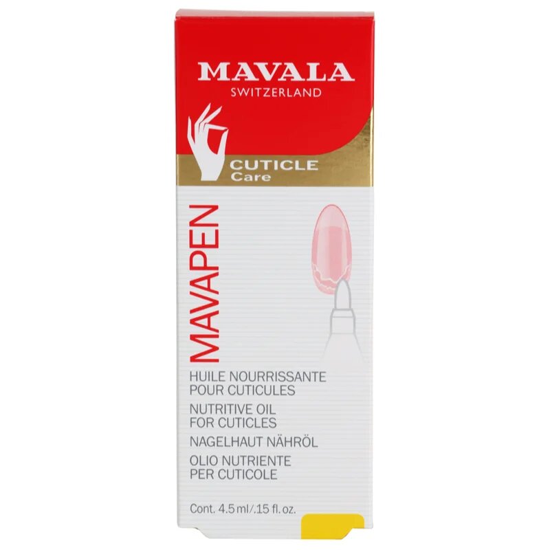 Mavala Cuticle Care Mavapen hranilno olje za nohte in obnohtno kožo v svinčniku 4.5 ml