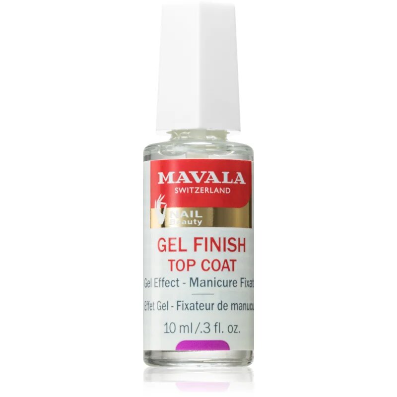 Mavala Gel Finish Top Coat nadlak za nohte 10 ml