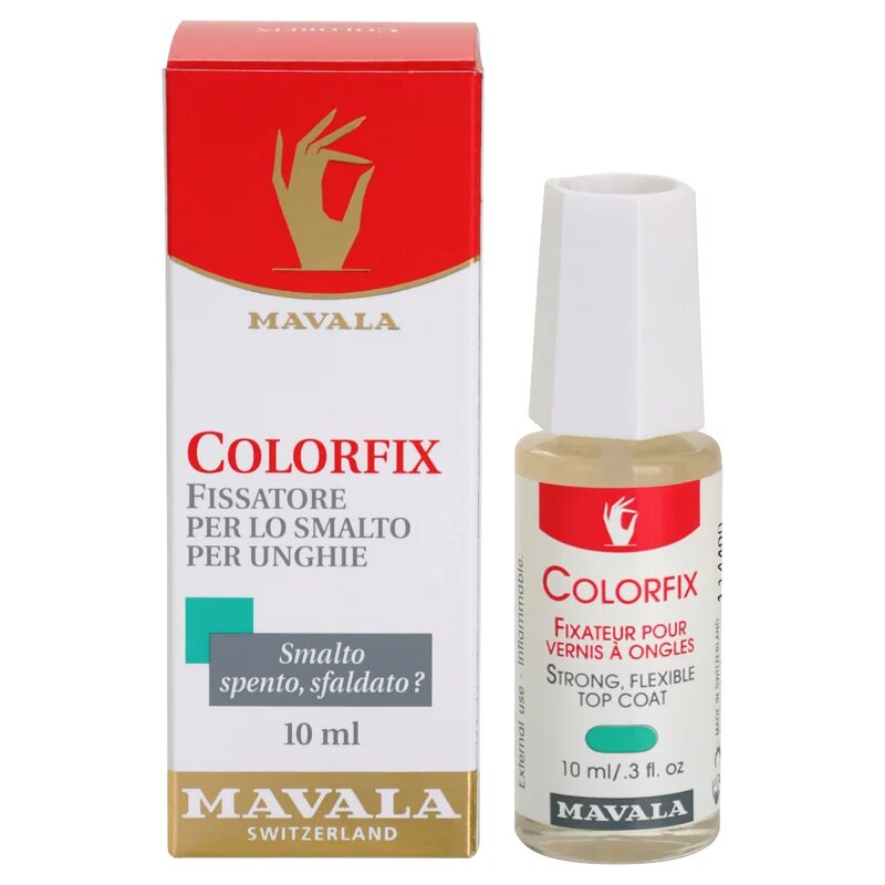 Mavala Nail Beauty Colorfix nadlak za popolno zaščito in intenziven sijaj 10 ml