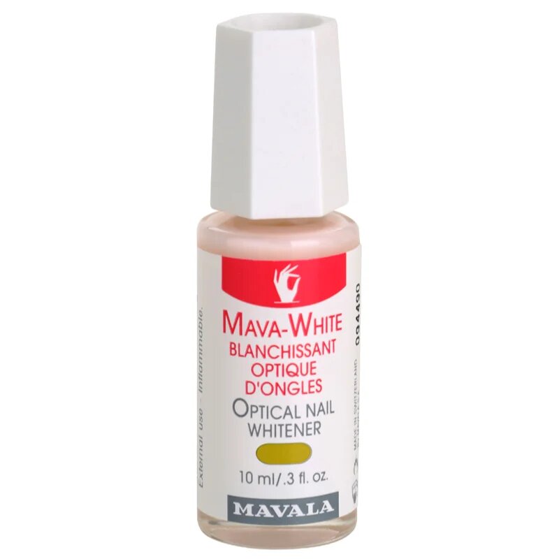 Mavala Nail Camouflage Mava-White lak za beljenje nohtov 10 ml