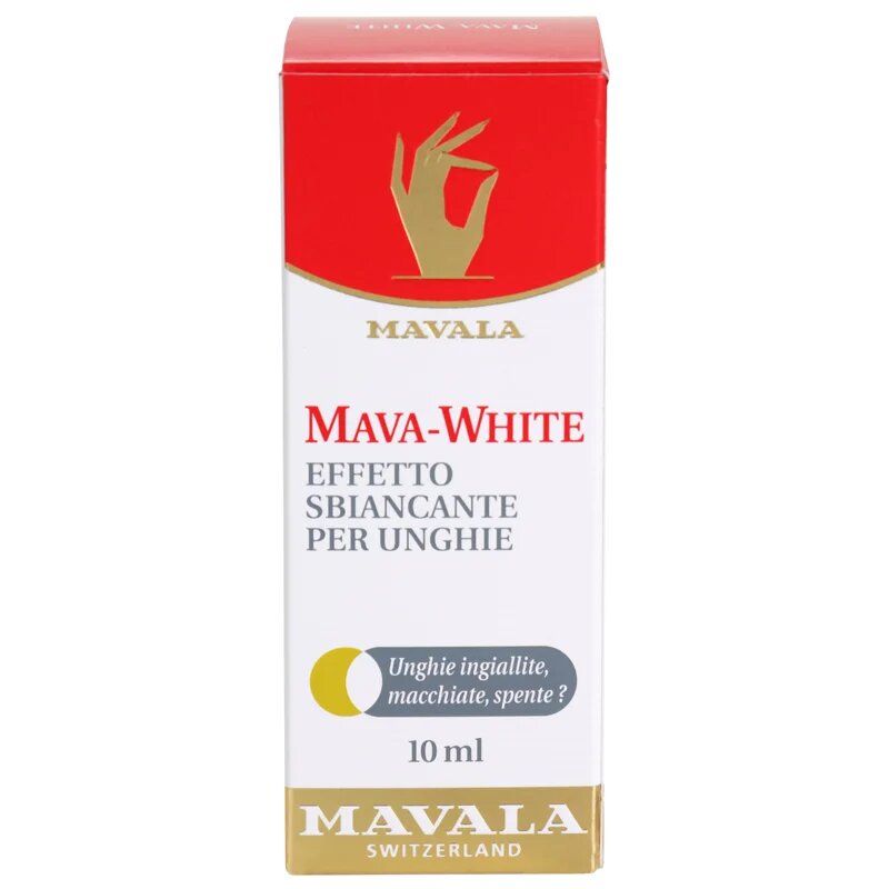 Mavala Nail Camouflage Mava-White lak za beljenje nohtov 10 ml