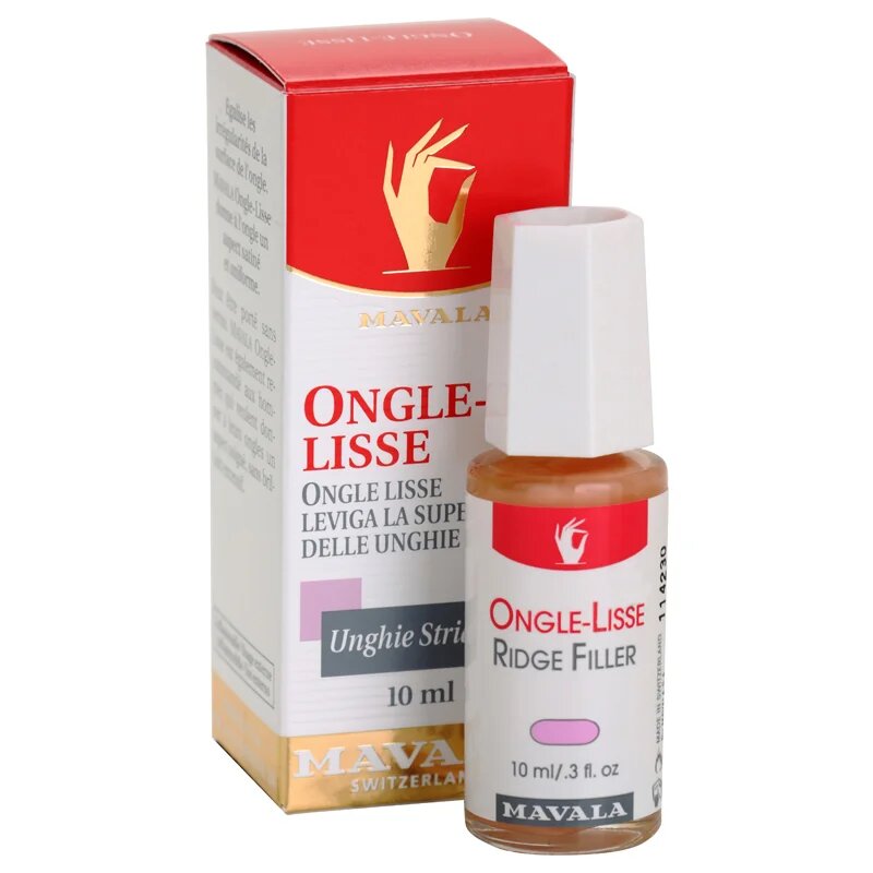 Mavala Nail Camouflage Ridge Filler nega za glajenje in učvrstitev za nohte 10 ml