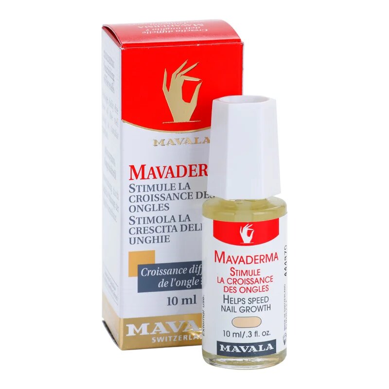 Mavala Nail Care Mavaderma hranilno olje za rast nohtov 10 ml