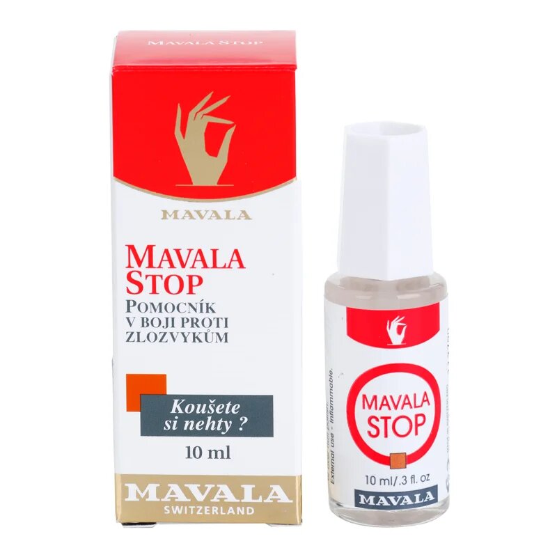 Mavala Stop prozorni lak proti grizenju nohtov 10 ml