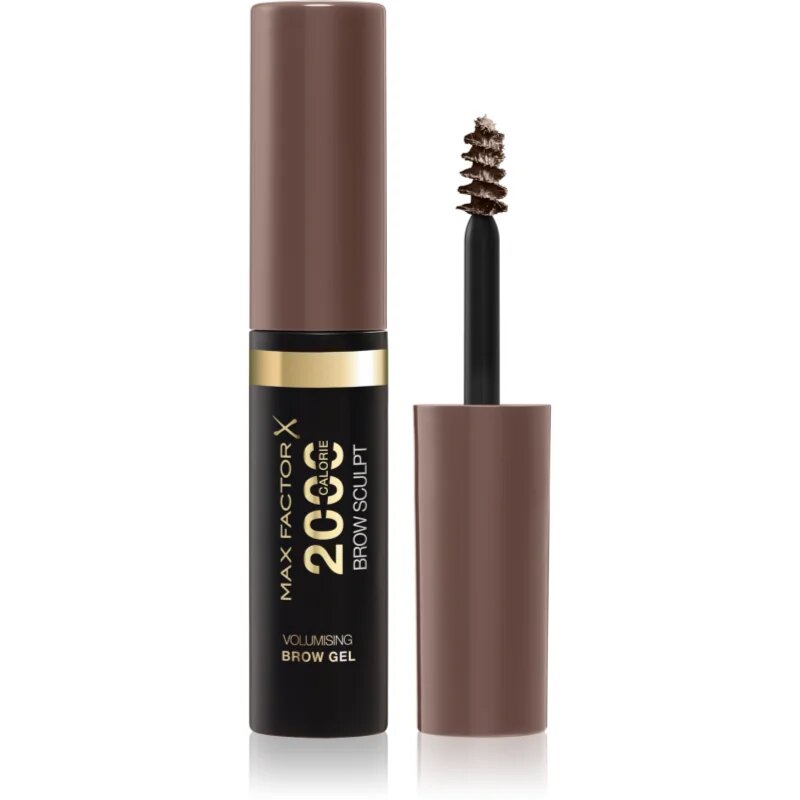 Max Factor 2000 Calorie Brow Sculpt gel za obrvi odtenek 002 Soft Brown 45 ml