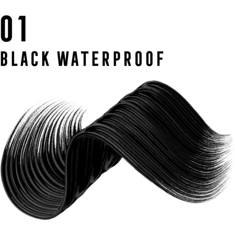 Max Factor 2000 Calorie maskara za volumen vodoodporna odtenek Black 9 ml