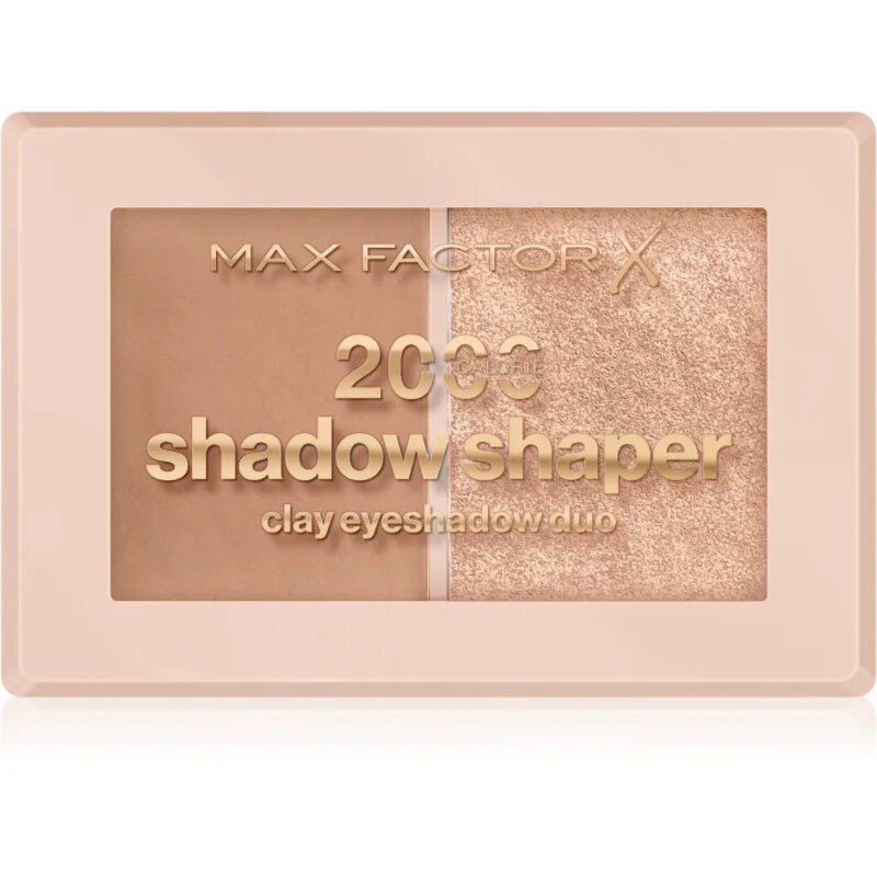Max Factor 2000 Calorie Shadow Shaper duo senčila za oči odtenek 020 Bronze Glaze 4 g