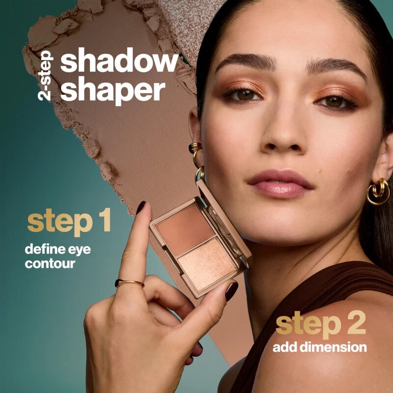 Max Factor 2000 Calorie Shadow Shaper duo senčila za oči odtenek 020 Bronze Glaze 4 g