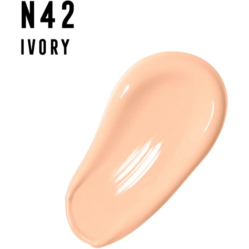 Max Factor Facefinity All Day Flawless dolgoobstojen tekoči puder SPF 20 odtenek 42 Ivory 30 ml