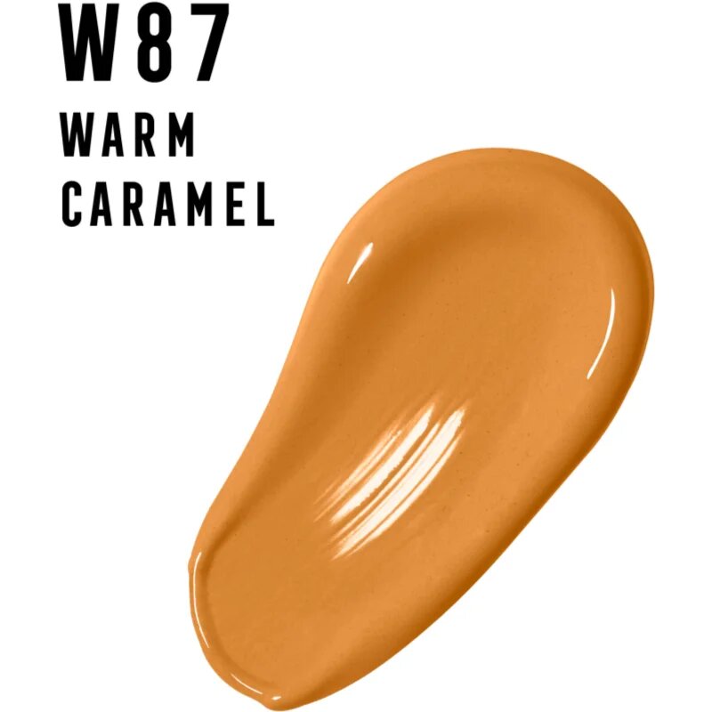 Max Factor Facefinity All Day Flawless dolgoobstojen tekoči puder SPF 20 odtenek 87 Warm Caramel 30 ml