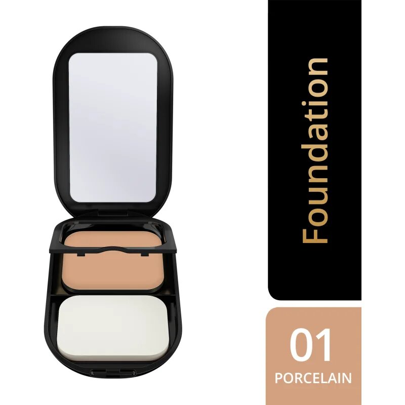 Max Factor Facefinity Refillable kompaktni matirajoči puder SPF 20 odtenek 001 Porcelain 10 g