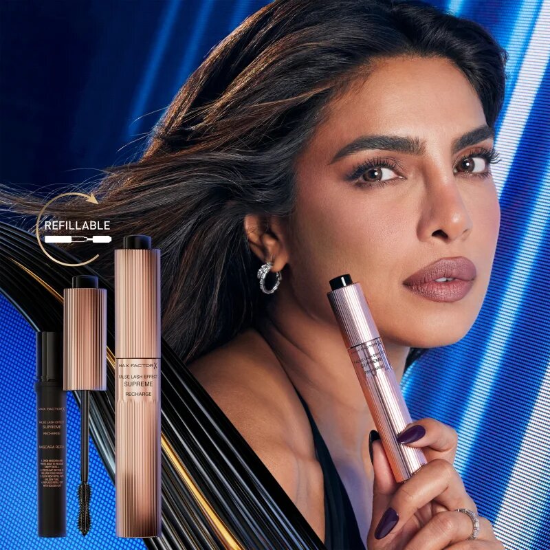 Max Factor False Lash Effect Supreme Recharge maskara z učinkom umetnih trepalnic odtenek Black 8 ml