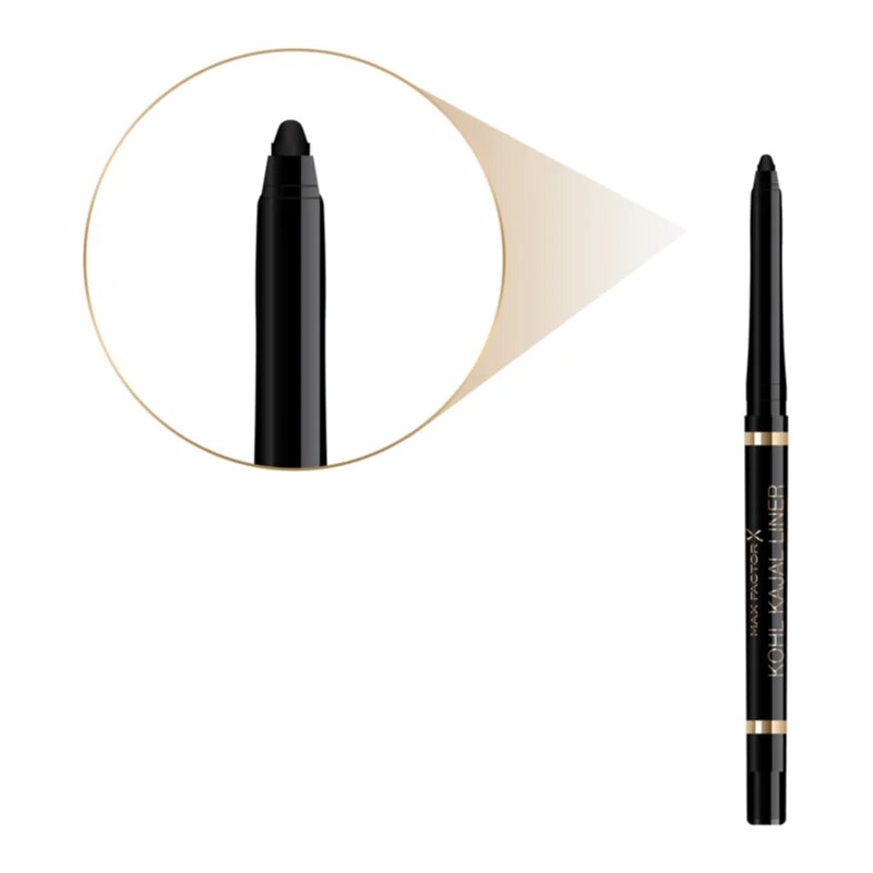 Max Factor Kohl Kajal Liner kajal svinčnik za oči odtenek 001 Black 5 g