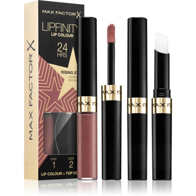 Max Factor Lipfinity Rising Stars dolgoobstojna tekoča šminka z balzamom odtenek 082 Stardust 1 kos