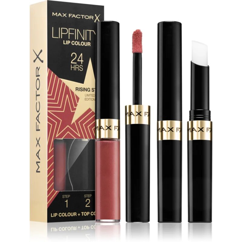 Max Factor Lipfinity Rising Stars dolgoobstojna tekoča šminka z balzamom odtenek 090 Starstruck 1 kos