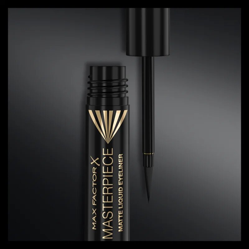 Max Factor Masterpiece vodoodporno črtalo za oči z mat učinkom odtenek 04 Navy 1.7 ml