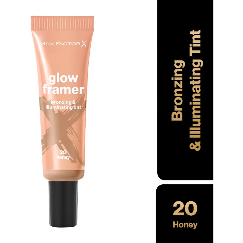 Max Factor Miracle Pure Glow Framer fluid z bronz učinkom odtenek 20 Honey 30 ml