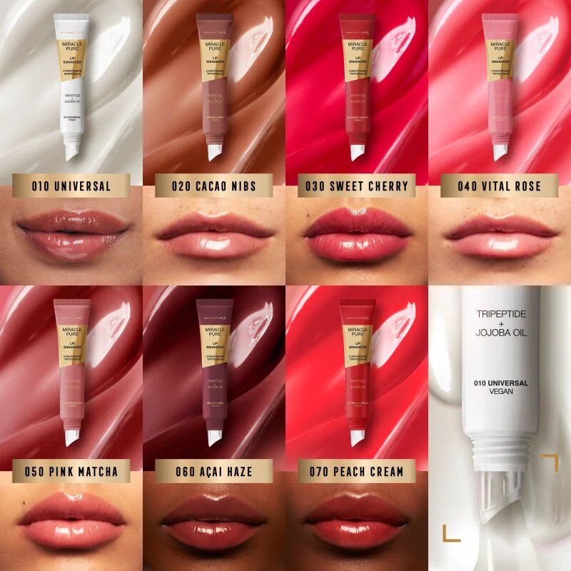 Max Factor Miracle Pure Lip Enhancer vlažilni sijaj za ustnice odtenek 020 Cacao Nibs 12 ml