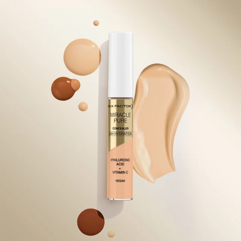 Max Factor Miracle Pure Skin tekoči prekrivni korektor z vlažilnim učinkom odtenek 01 78 ml