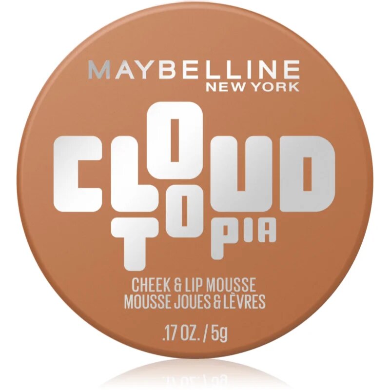 MAYBELLINE NEW YORK CloudTopia mat kremasto rdečilo za ustnice in lica odtenek 12 5 g