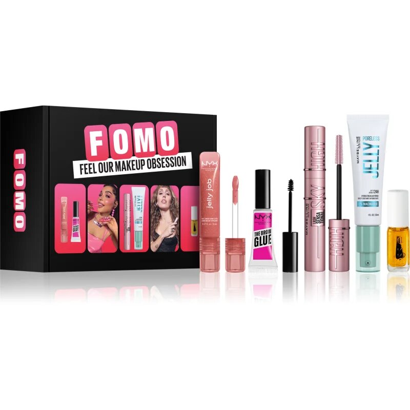 MAYBELLINE NEW YORK FOMO Box darilni set za ženske