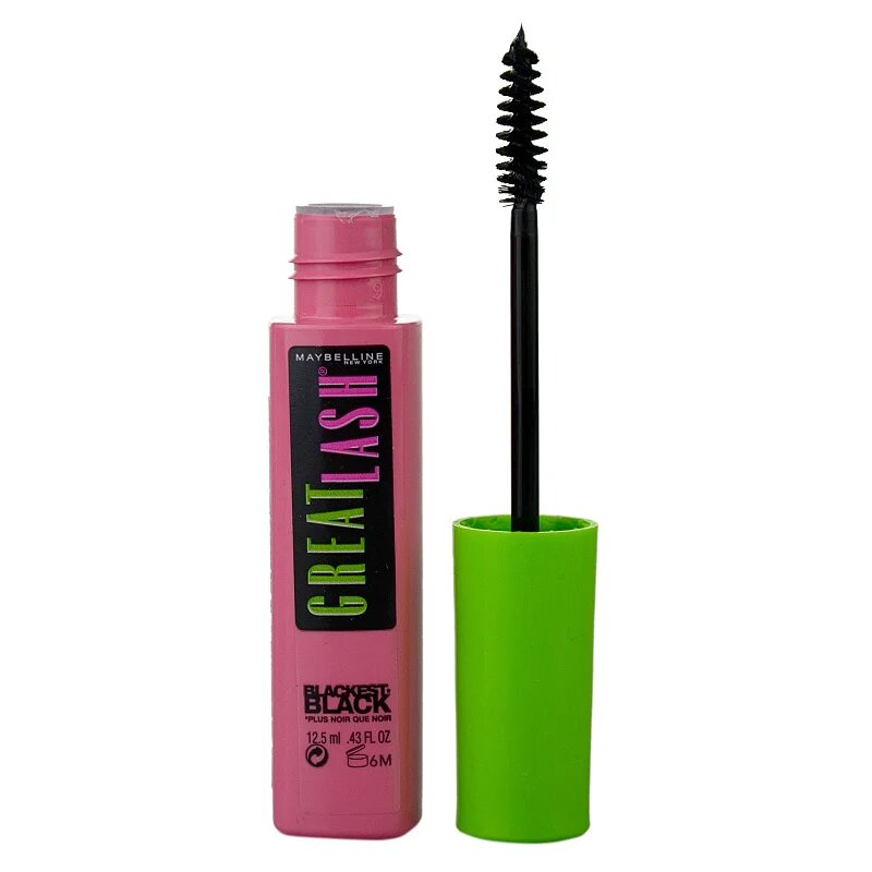 MAYBELLINE NEW YORK Great Lash Blackest Black maskara odtenek Blackest Black 12.5 ml