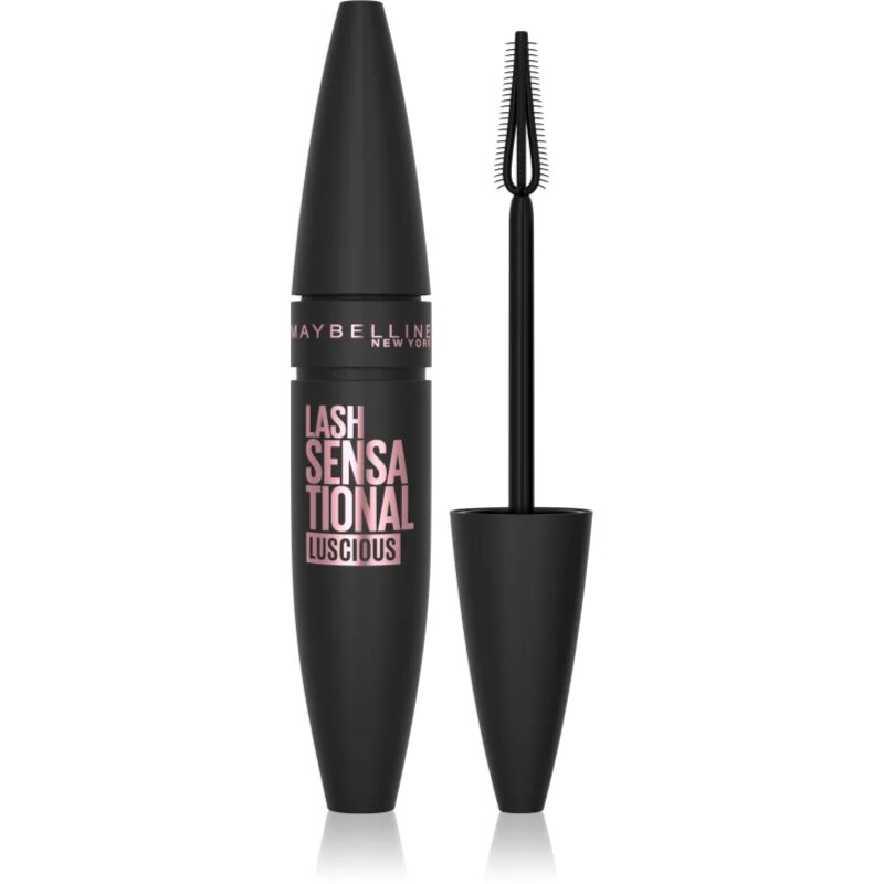 MAYBELLINE NEW YORK Lash Sensational maskara za volumen in ločitev trepalnic odtenek Black 9.5 ml