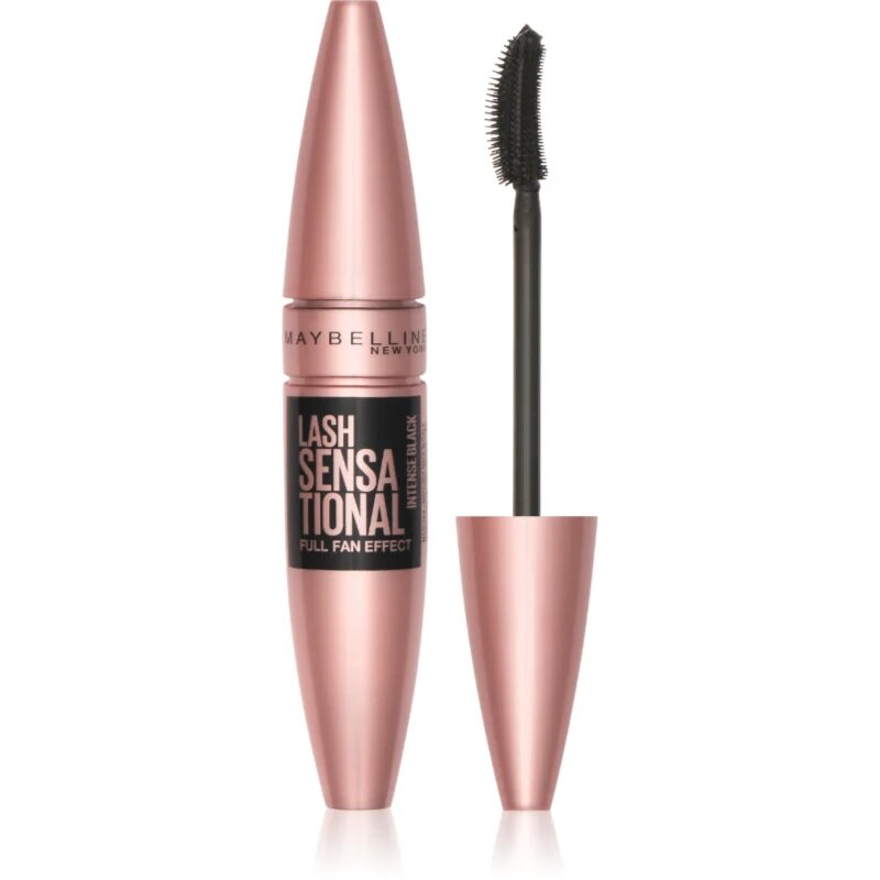 MAYBELLINE NEW YORK Lash Sensational podaljševalna maskara za polne trepalnice odtenek Intense Black 9.5 ml