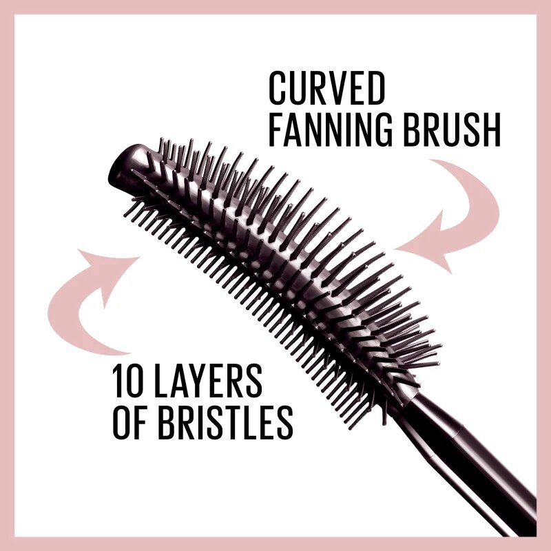MAYBELLINE NEW YORK Lash Sensational vodoodporna maskara za podaljšanje privihanje in volumen odtenek Black 9.4 ml