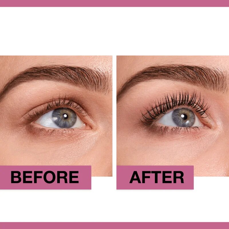 MAYBELLINE NEW YORK Lash Sensational vodoodporna maskara za podaljšanje privihanje in volumen odtenek Black 9.4 ml