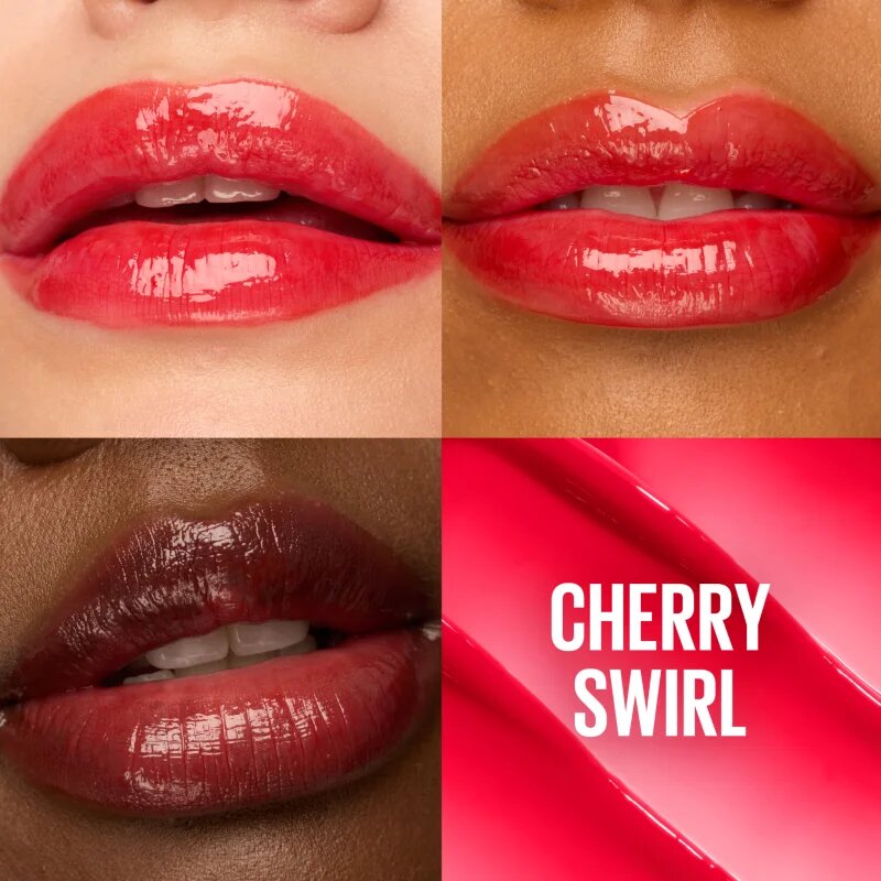 MAYBELLINE NEW YORK Lifter Glaze intenzivni vlažilni balzam za ustnice z visokim sijajem odtenek 004 Cherry Swirl 2.8 g