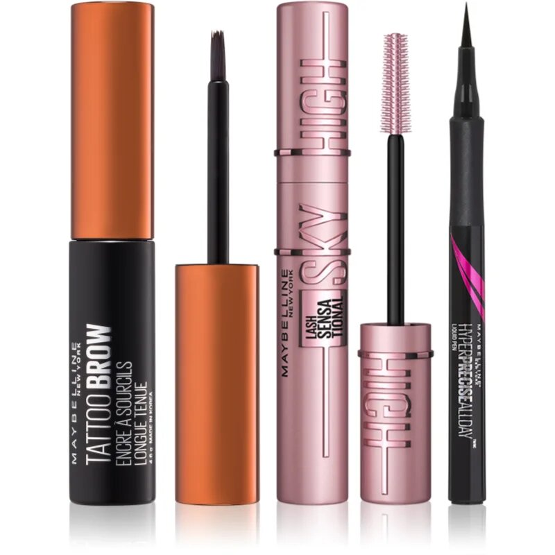 MAYBELLINE NEW YORK Make-Up Set set po znižani ceni za oči in obrvi Medium Brown