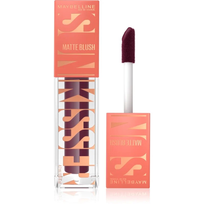 MAYBELLINE NEW YORK Sunkisser Matte tekoče rdečilo z mat učinkom odtenek 33 Berry Brunch 4.7 ml