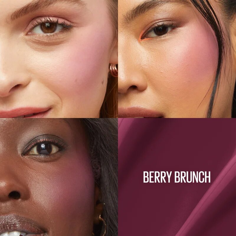 MAYBELLINE NEW YORK Sunkisser Matte tekoče rdečilo z mat učinkom odtenek 33 Berry Brunch 4.7 ml
