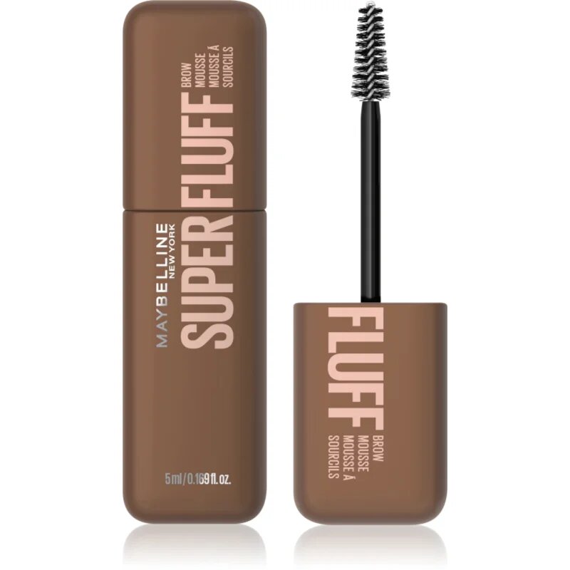 MAYBELLINE NEW YORK Super Fluff Mousse gel za obrvi odtenek 255 Soft Brown 5 ml