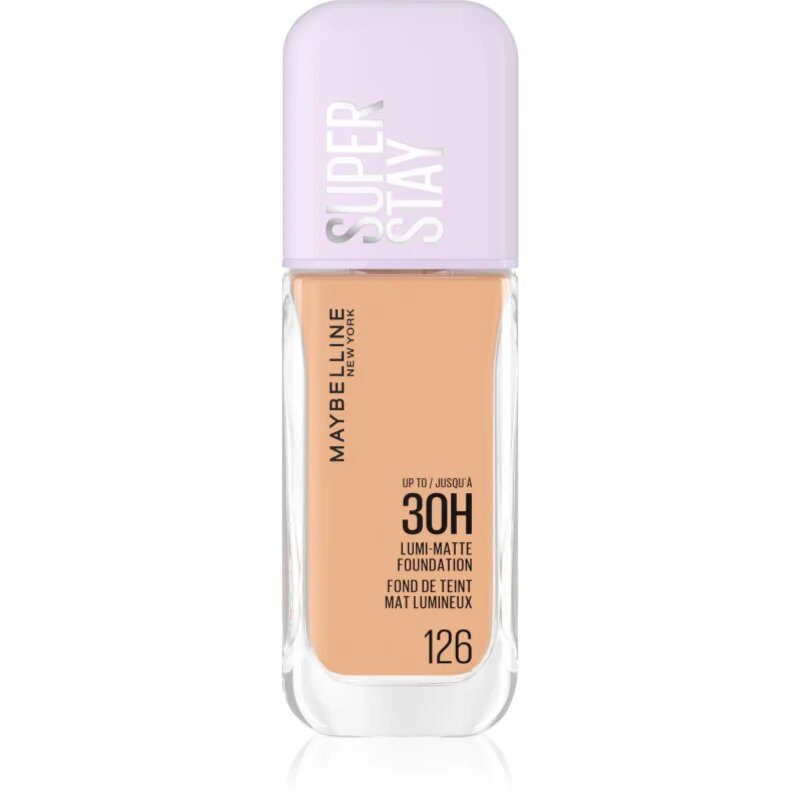 MAYBELLINE NEW YORK SuperStay Lumi-Matte lahki tekoči puder za dolgoobstojen učinek odtenek 126 35 ml