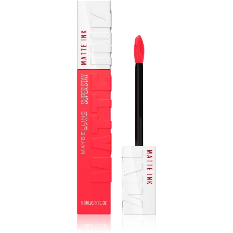 MAYBELLINE NEW YORK SuperStay Matte Ink mat tekoča šminka za dolgoobstojen učinek odtenek 25 Heroine 5 ml